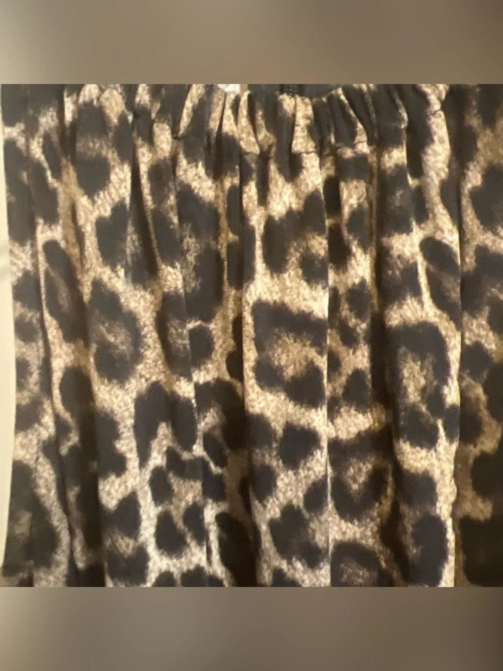 Michael Kors NWT! Gold Chain Halter Dark Camel  Print Dress XS MSRP $110
